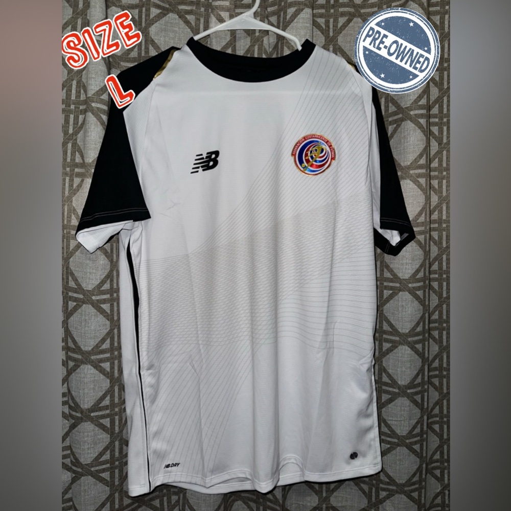 Costa Rica National Team New Balance 2018 Away Replica Jersey - White